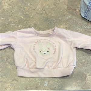 Carter's Light Pink Bunny Sweatshirt